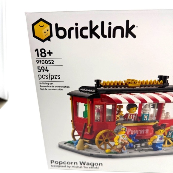 New Sealed LEGO 910052 Popcorn Wagon BrickLink Designer Program S5 - Picture 4 of 7